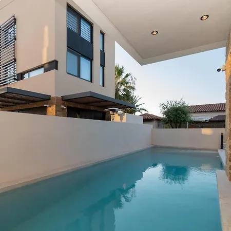 Sithoniars Luxury Three Floors With Private Pool & Garden