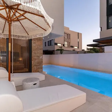 Sithoniars Luxury Three Floors With Private Pool & Garden Villa